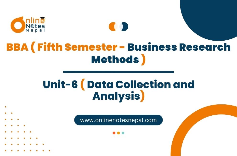 Unit 6: Data Collection and Analysis